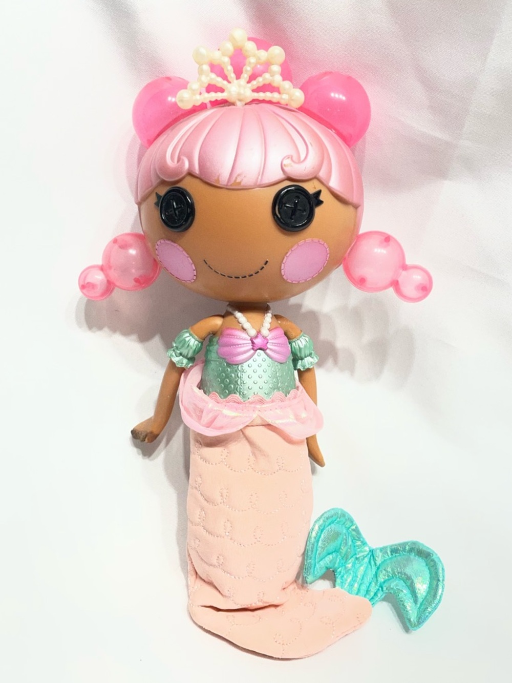 11” Lalaloopsy Bubbly Mermaid Laguna Sea Splash Fair Condition *Damaged Hand Pic